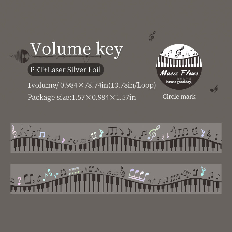 Flowing Melody PET Tape