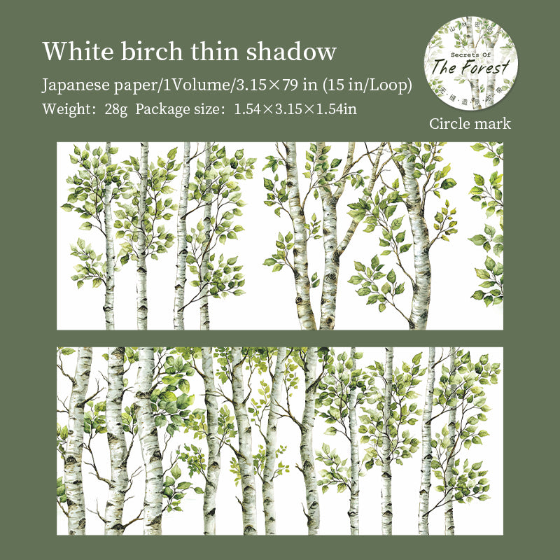 Secrets of the forest Washi Tape