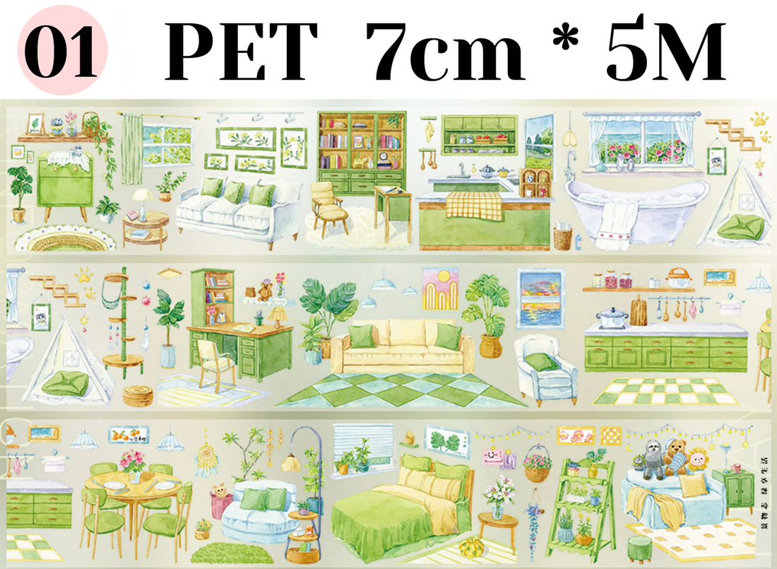 【ZERO】Indoor Scenery Landscaping Tape