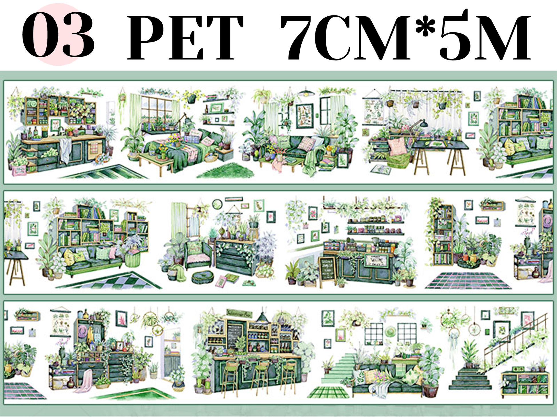 【ZERO】Indoor Scenery Landscaping Tape 03