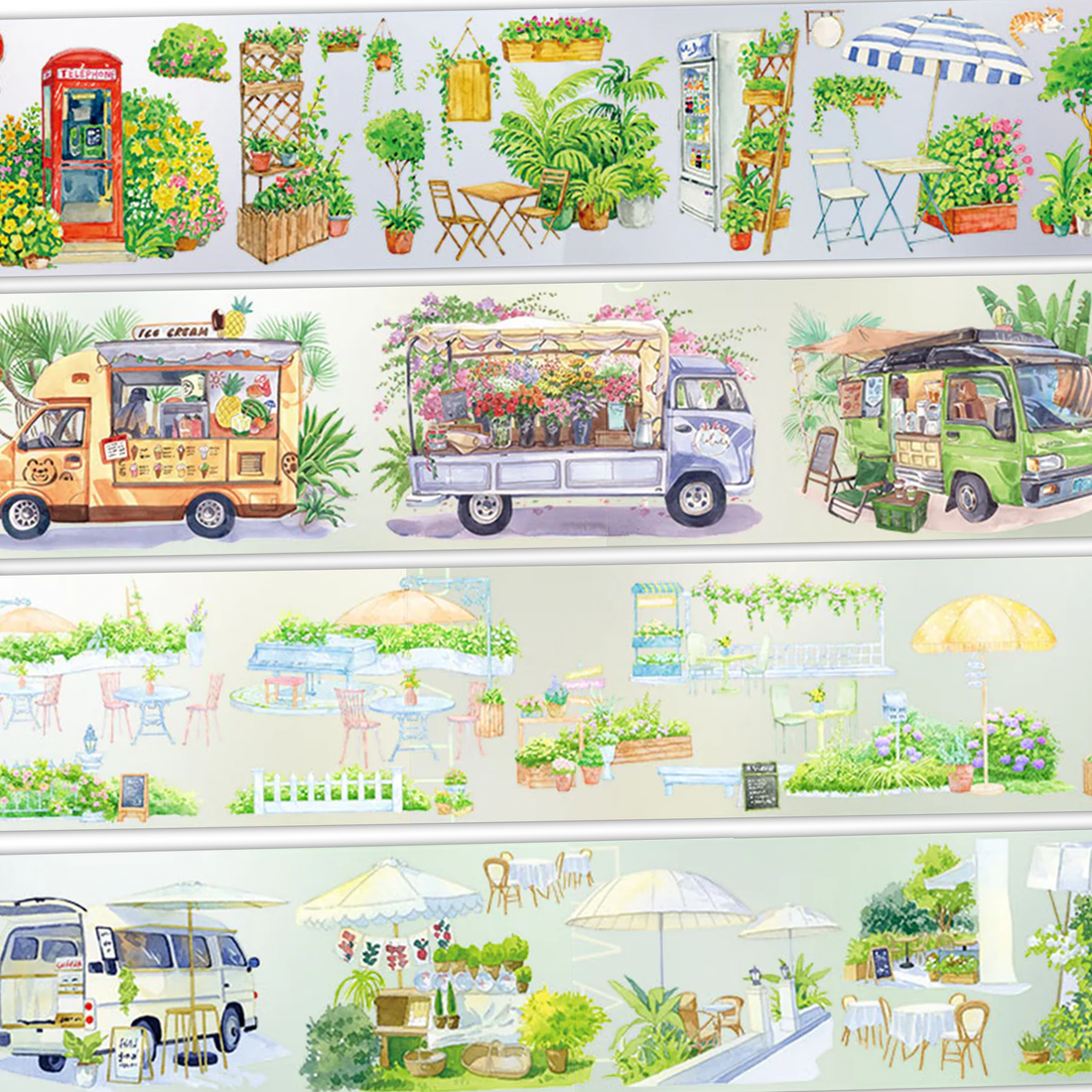 【ZERO】Outdoor Scenery Landscaping Tape