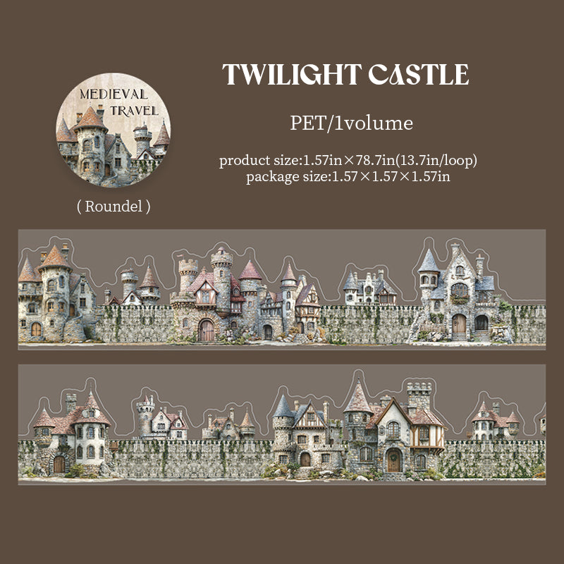 A Journey to the Middle Ages PET Tape