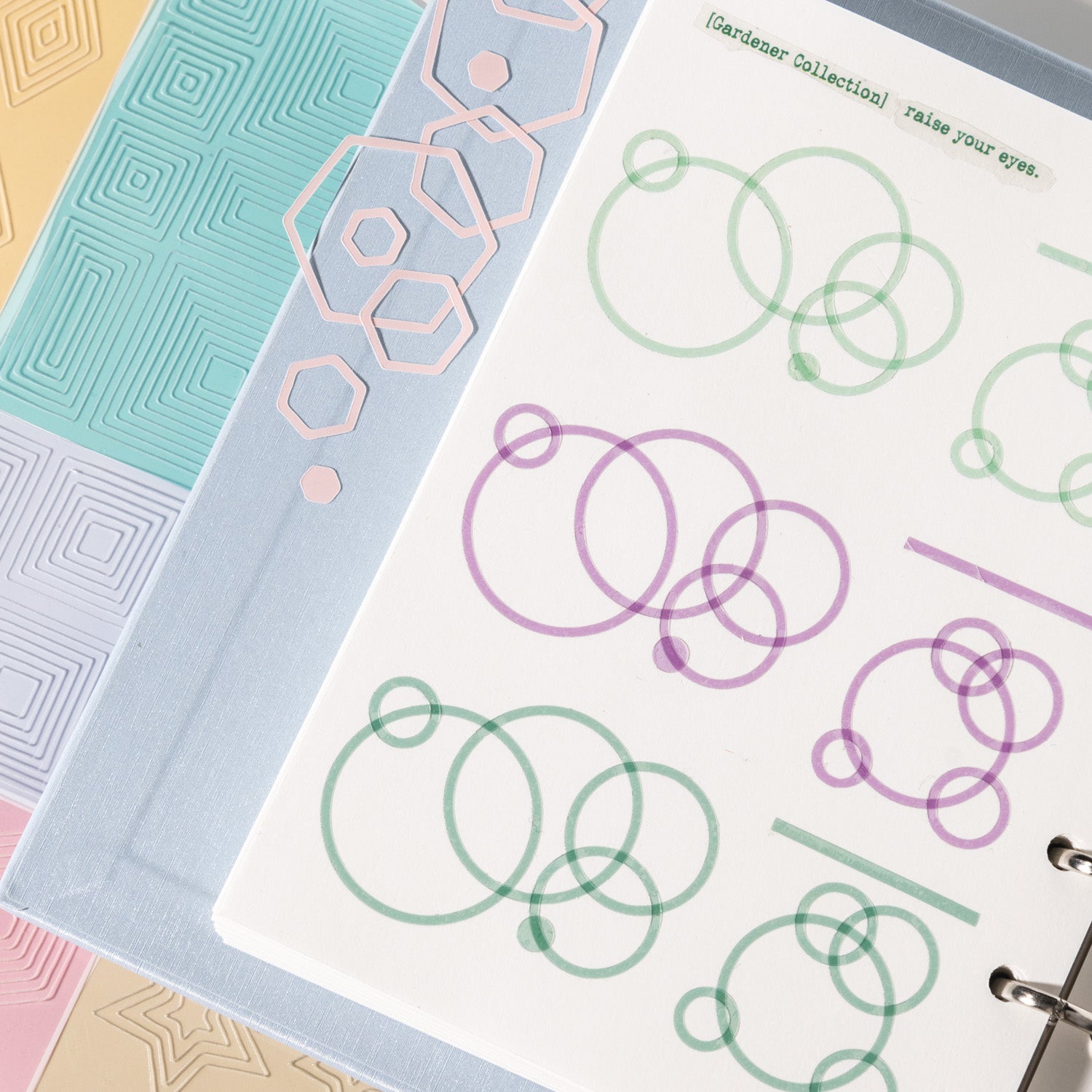 The Colors of Baudoin Border Lines Sticker