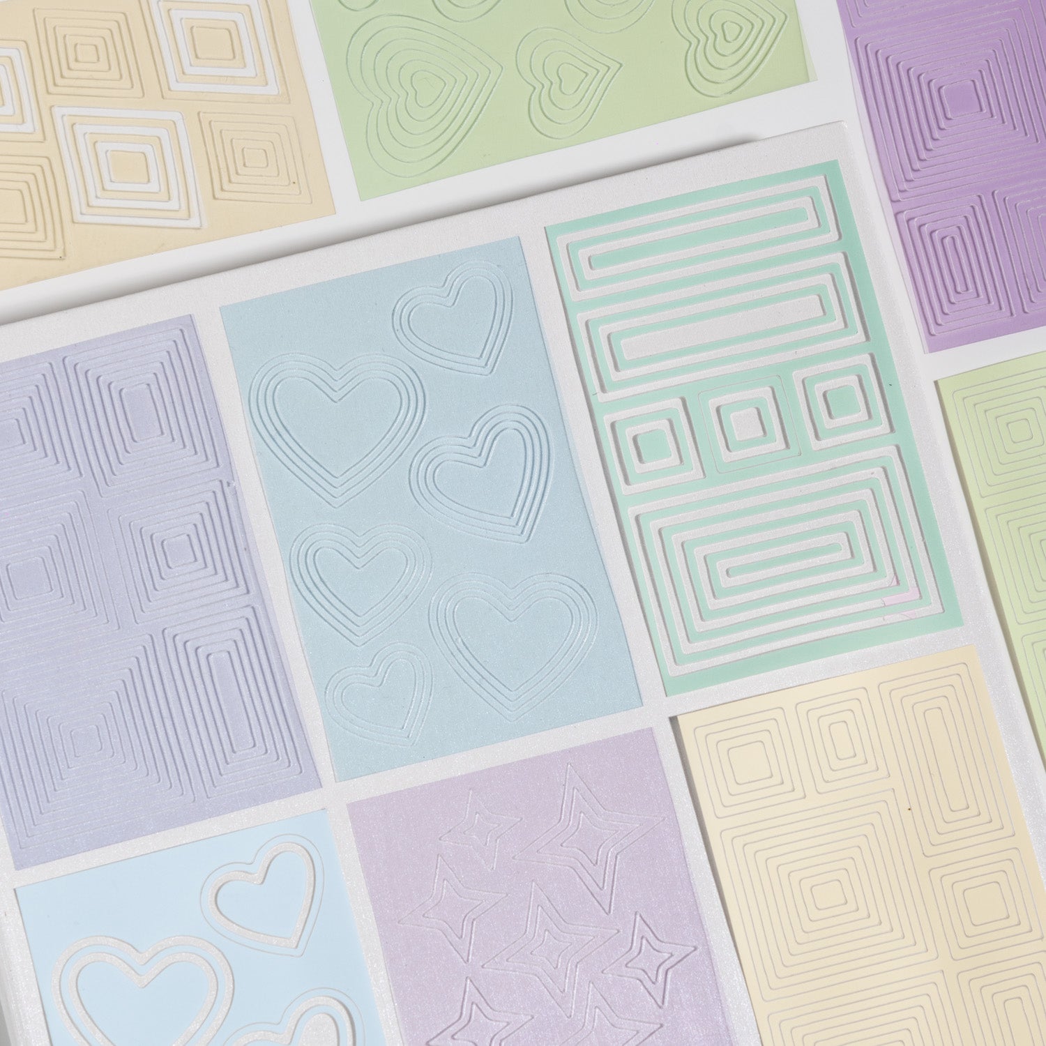 The Colors of Baudoin Border Lines Sticker