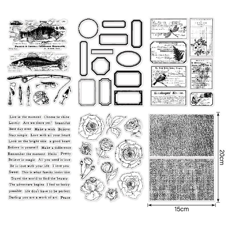 Vintage Silicone Stamp