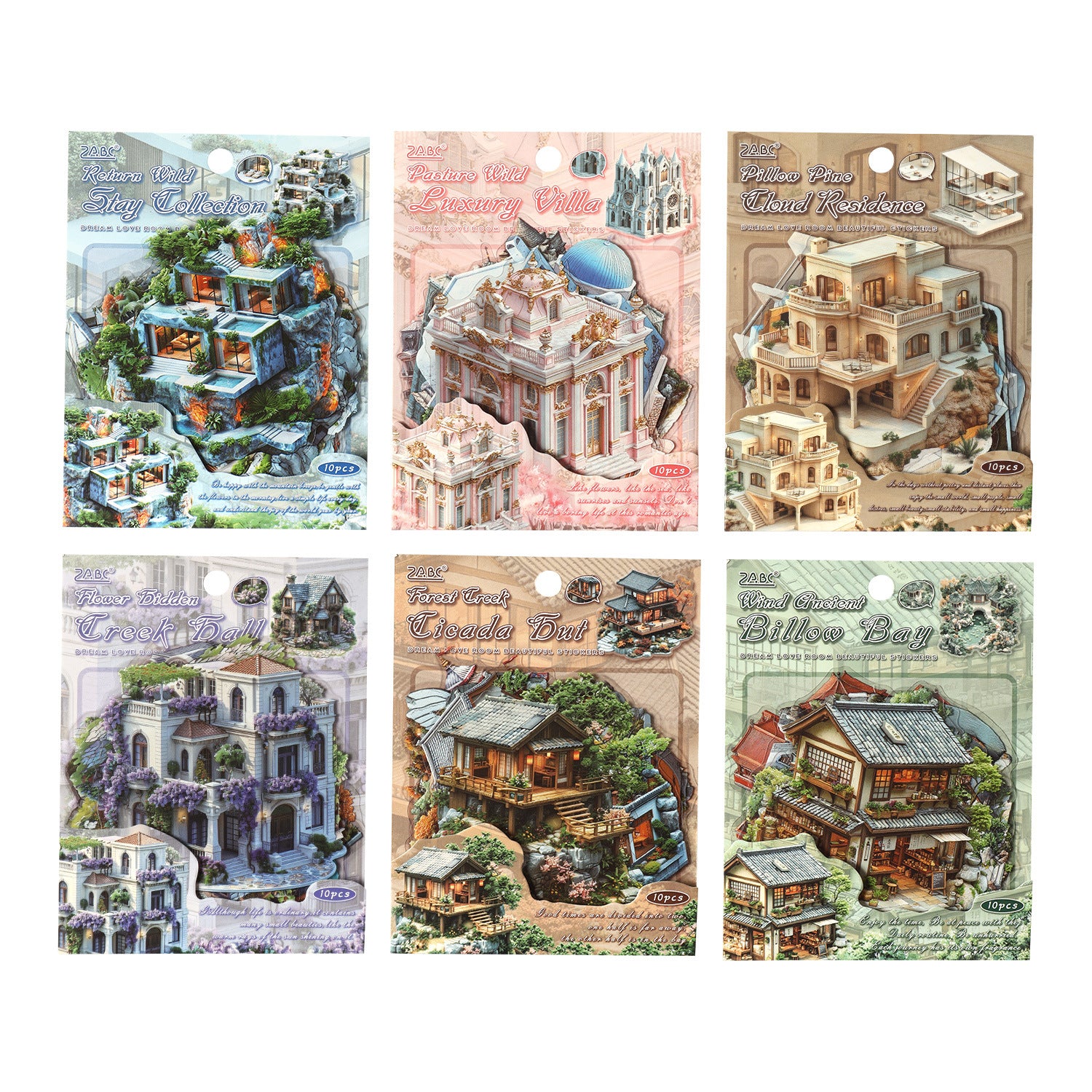 Dream Home PET Sticker