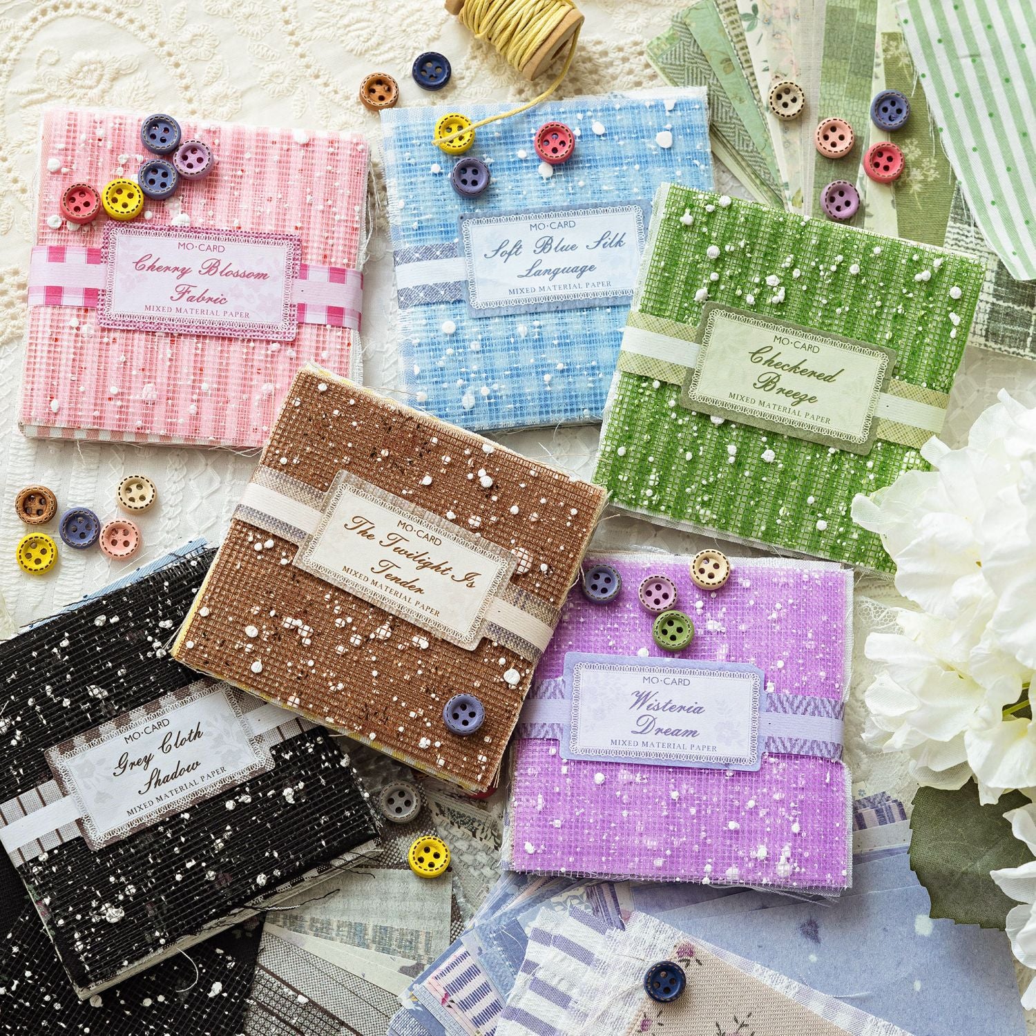 Romance of cloth Material Material Paper