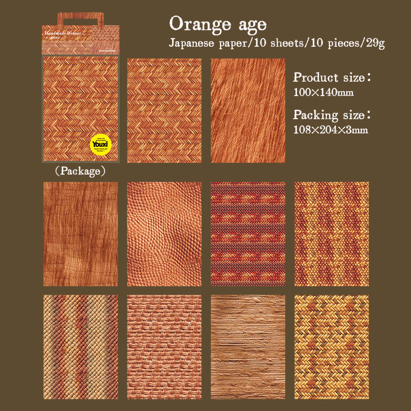 Hand-knitting artisan Washi Sticker