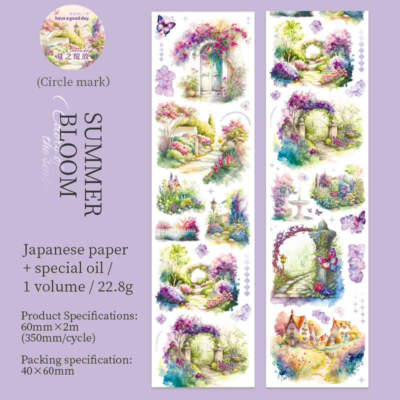 Scenery Of Four Seasons Washi Tape