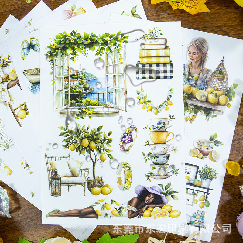 Vintage Sticker Book Vol.18