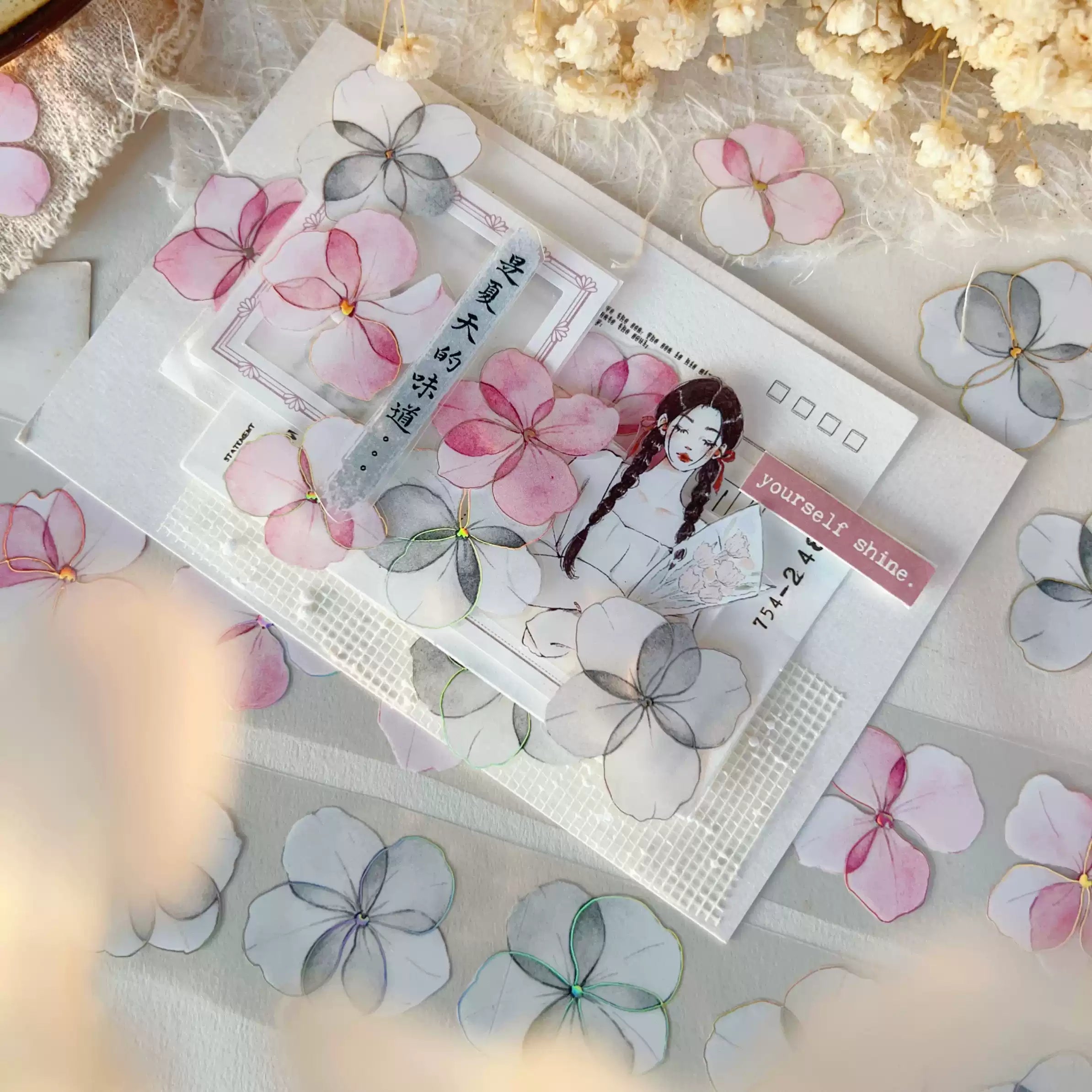 Starfall Flowers PET Tape