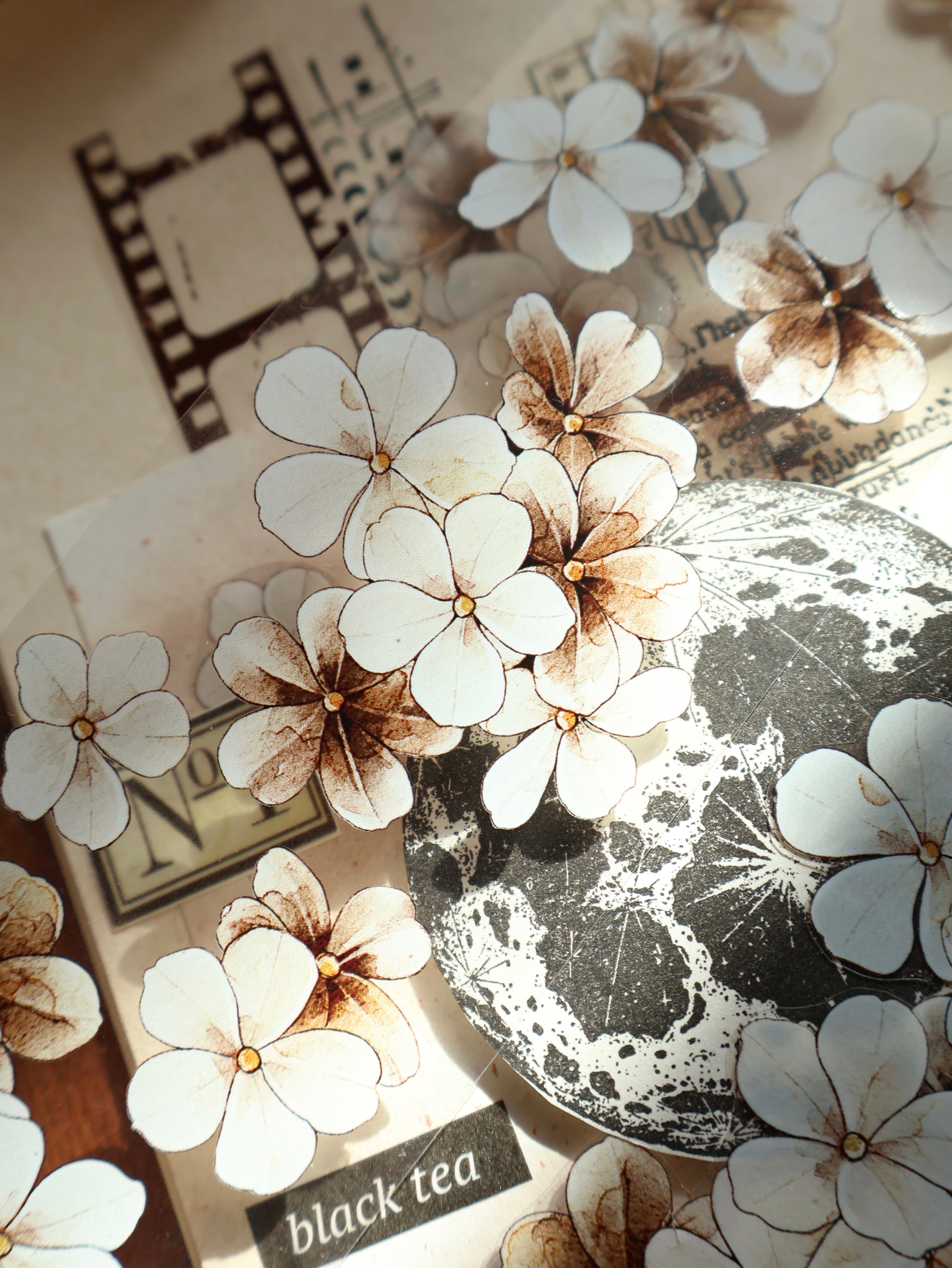 Evening Flowers Tape (5cm*100cm)