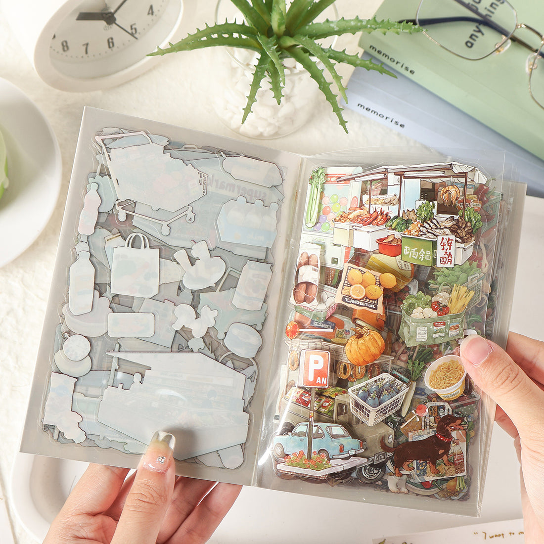 Delicious Moments Sticker Book