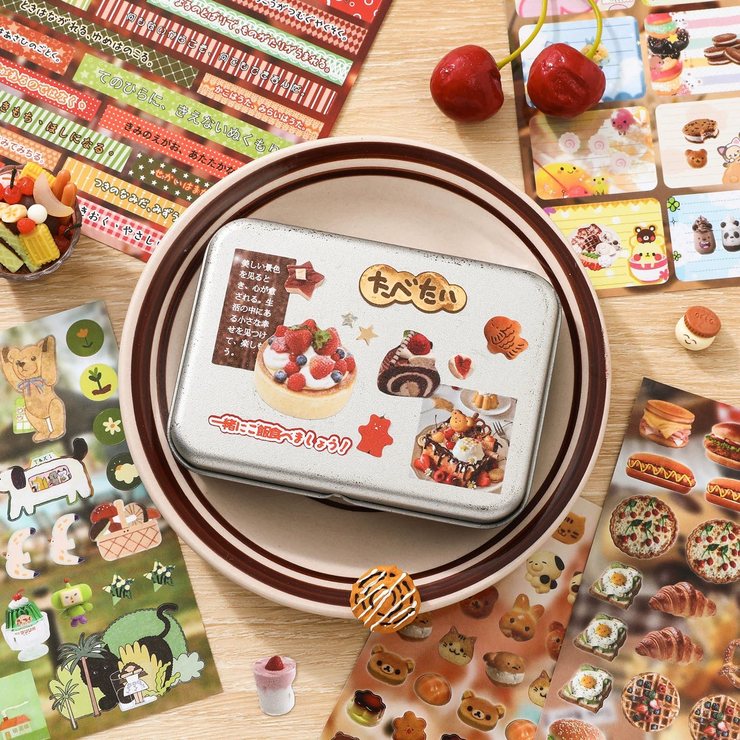 Japanese Goods Collection Pre-cut Sticker Book