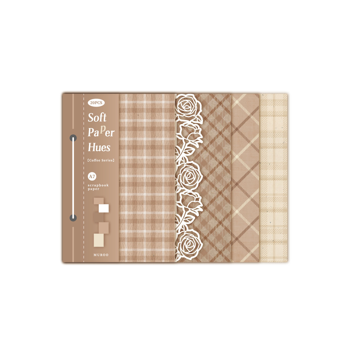 Soft Paper Hues Scrapbooking Paper For Scrapbooking and journaling