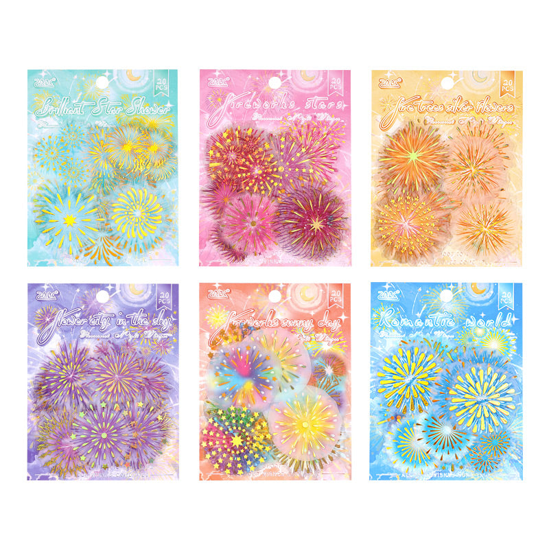 Fluorescent Night Language PET Sticker