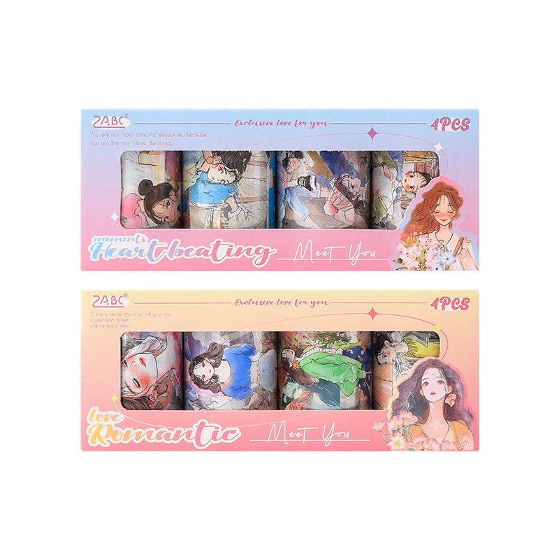 Gentle Years Series Girl Pre-cut PET Tape
