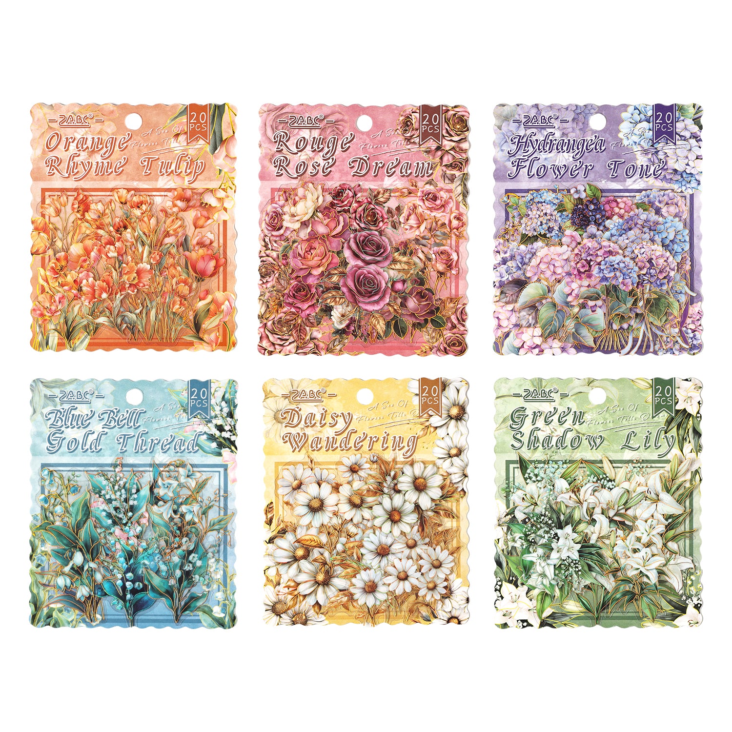 Dreamlike Sea of Flowers Sticker