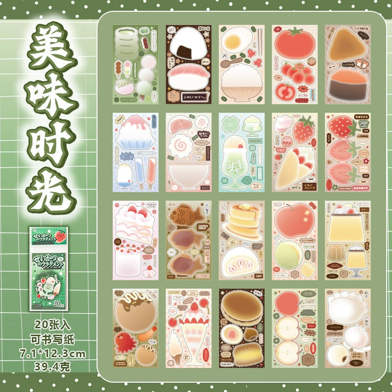 Daily Impressions Paper Sticker Book