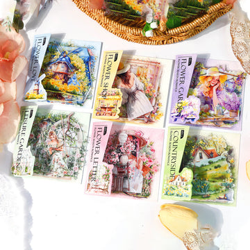 Blossom Season Romance Series PET Stickers