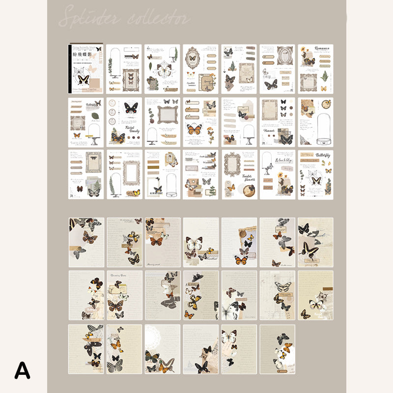 Washi-Stickerbuch 40 Blatt