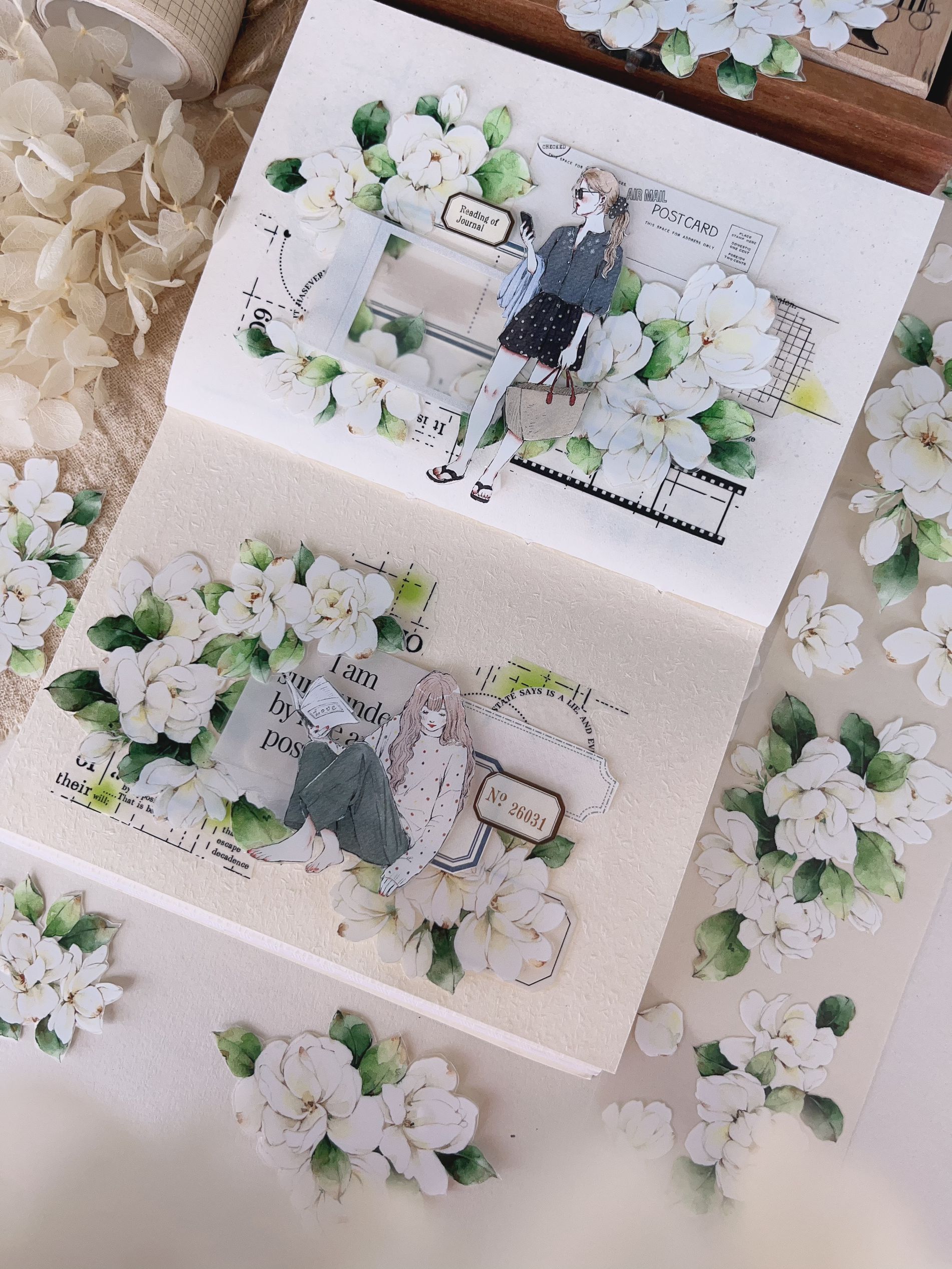 Jasmine Flowers Tape (5.5cm*120cm)