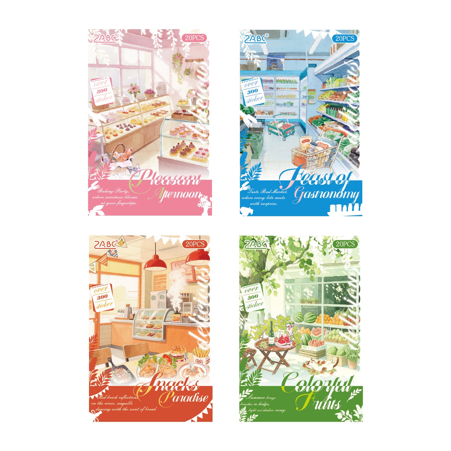Delicious Moments Sticker Book