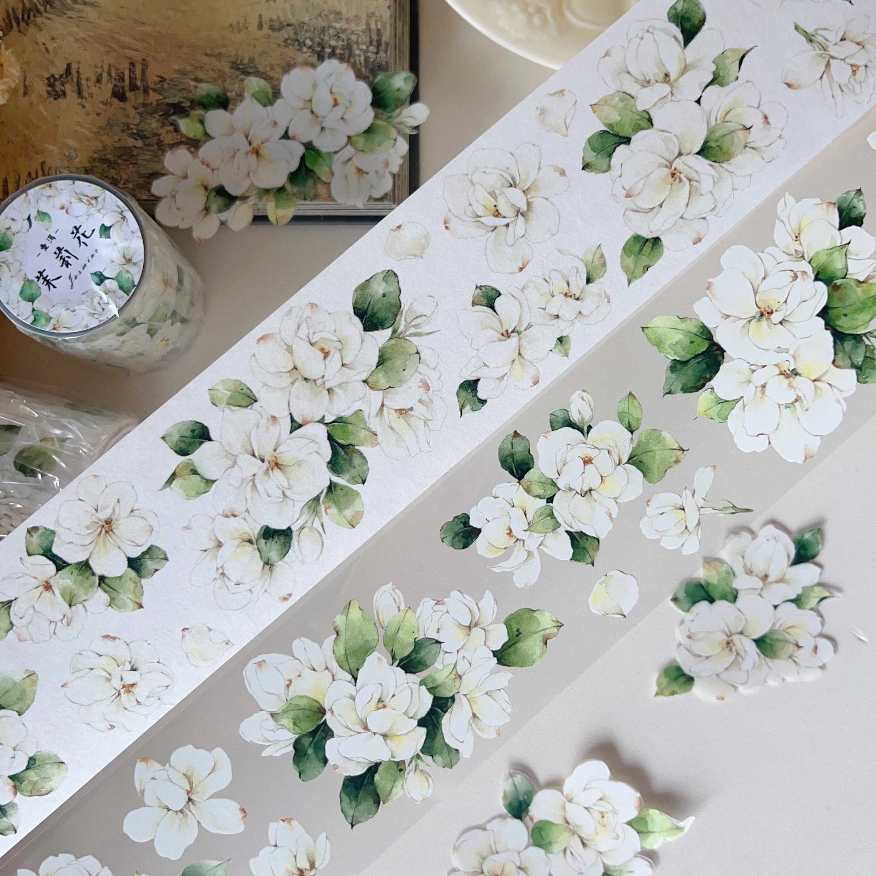 Jasmine Flowers Tape (5.5cm*120cm)