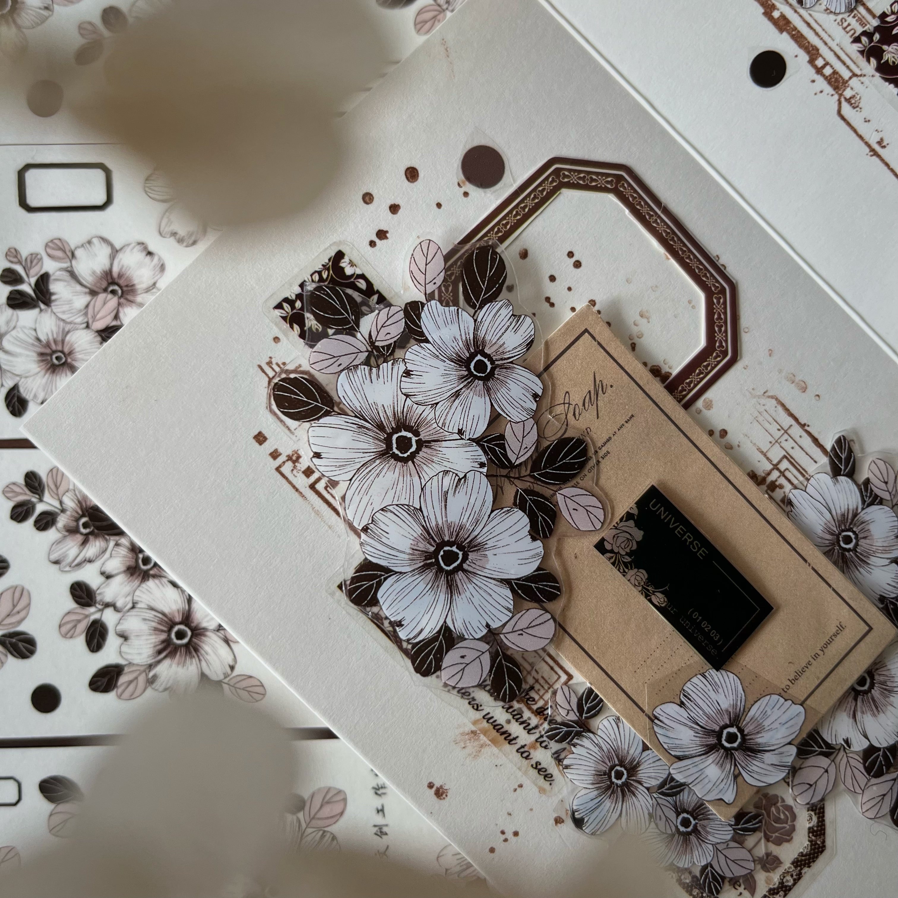 Ginger Camellia Flower Tape (5cm*100cm)