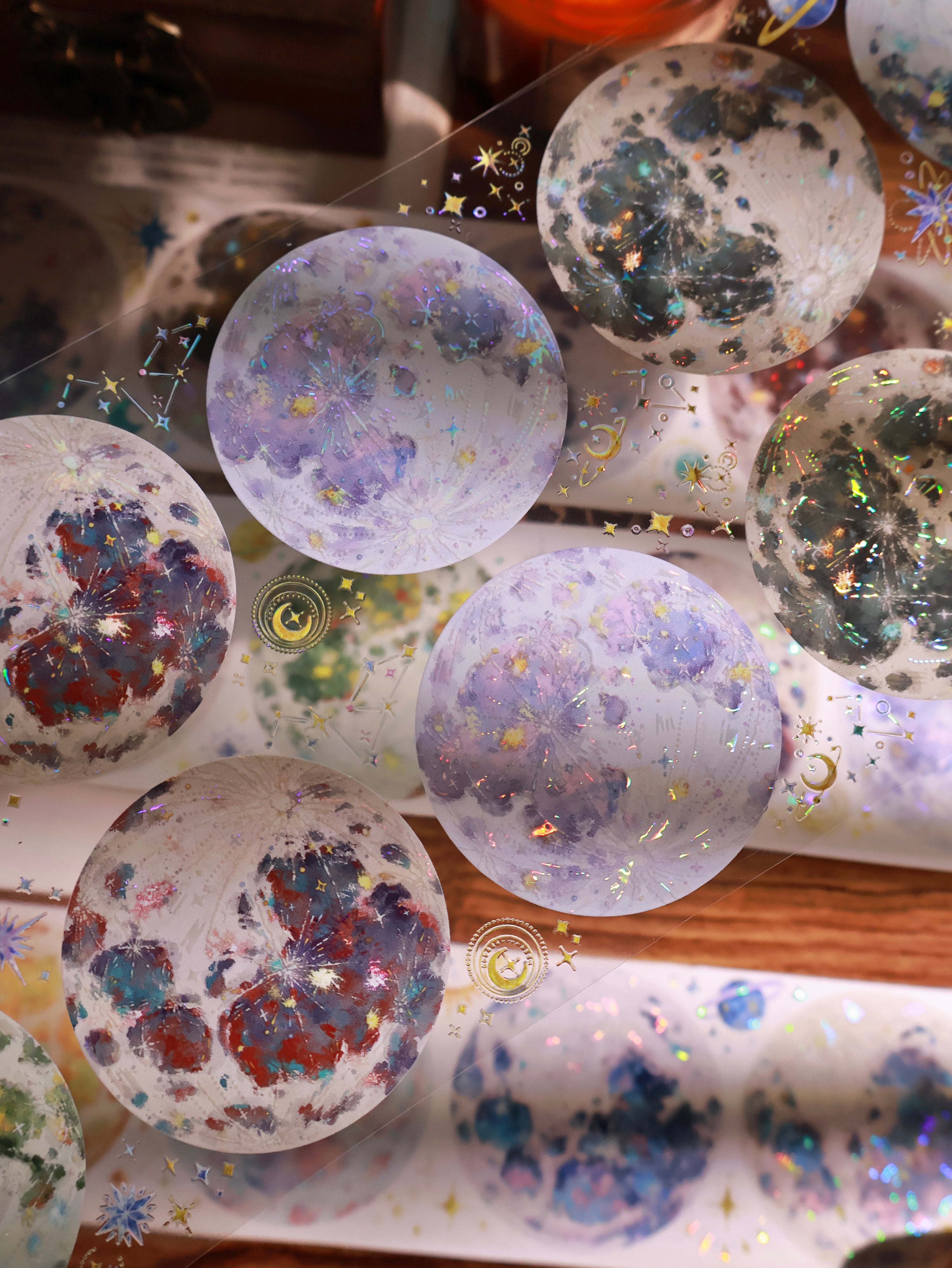 Mottled Moon PET Tape (6cm*120cm)