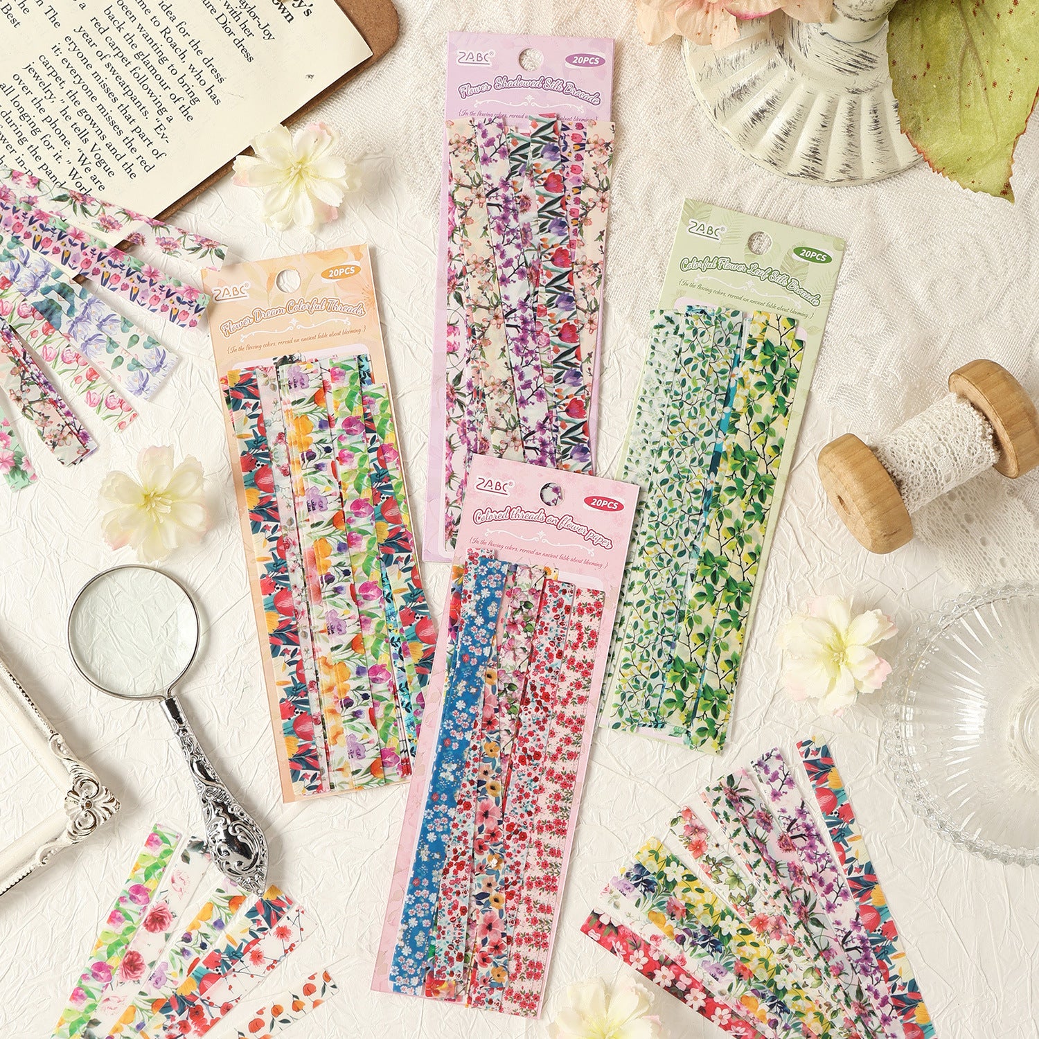 Floral Dawn Series PET Sticker