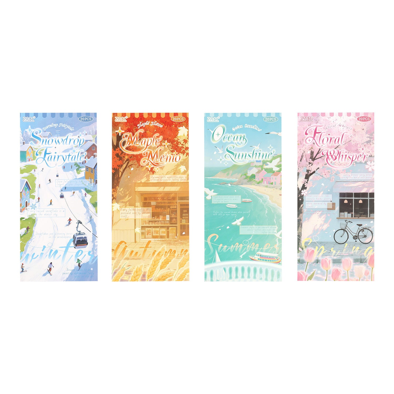 Four Seasons Appreciation Sticker Book