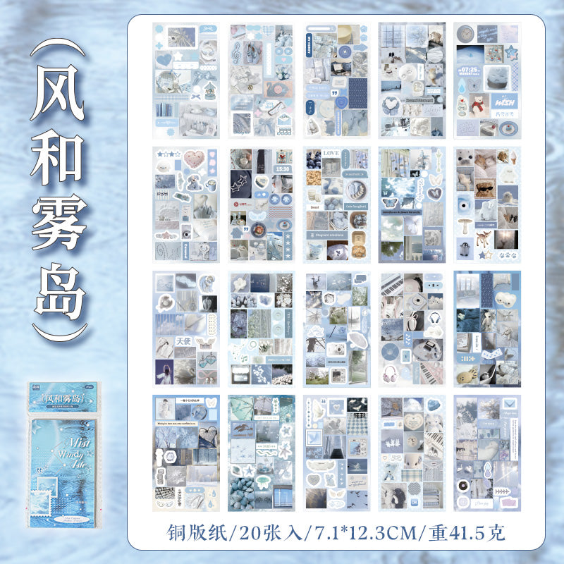 Misty Dream Series Sticker Book