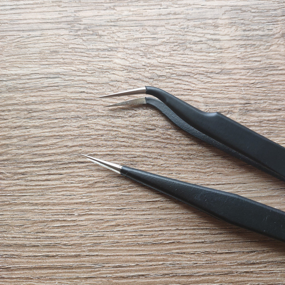 Black Sticker Tweezers