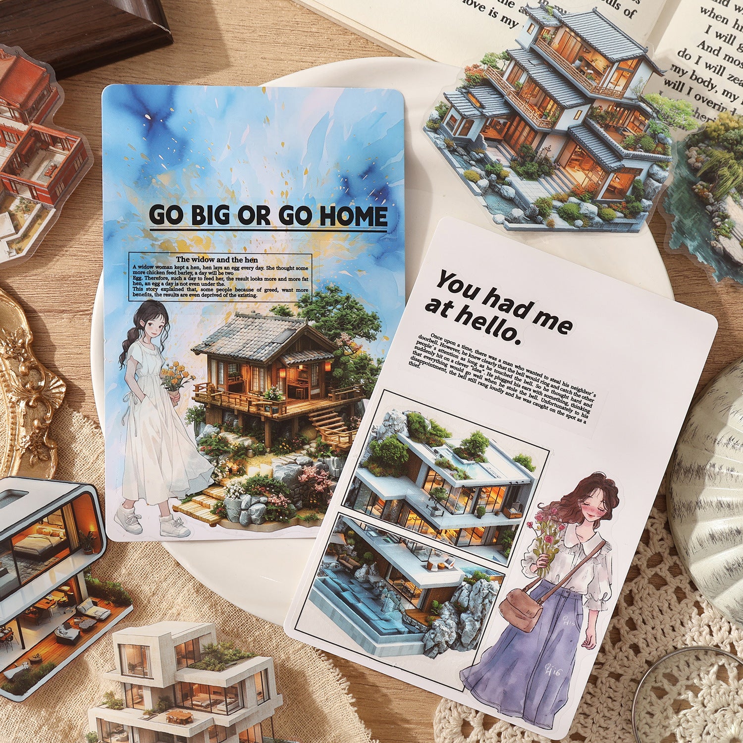 Dream Home PET Sticker