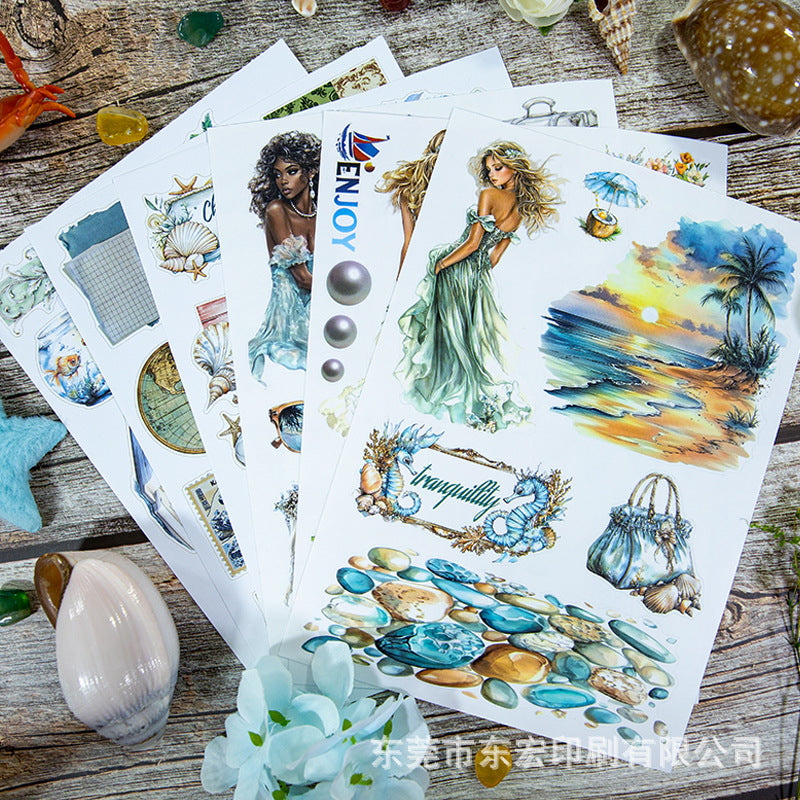 Vintage Sticker Book Vol.18