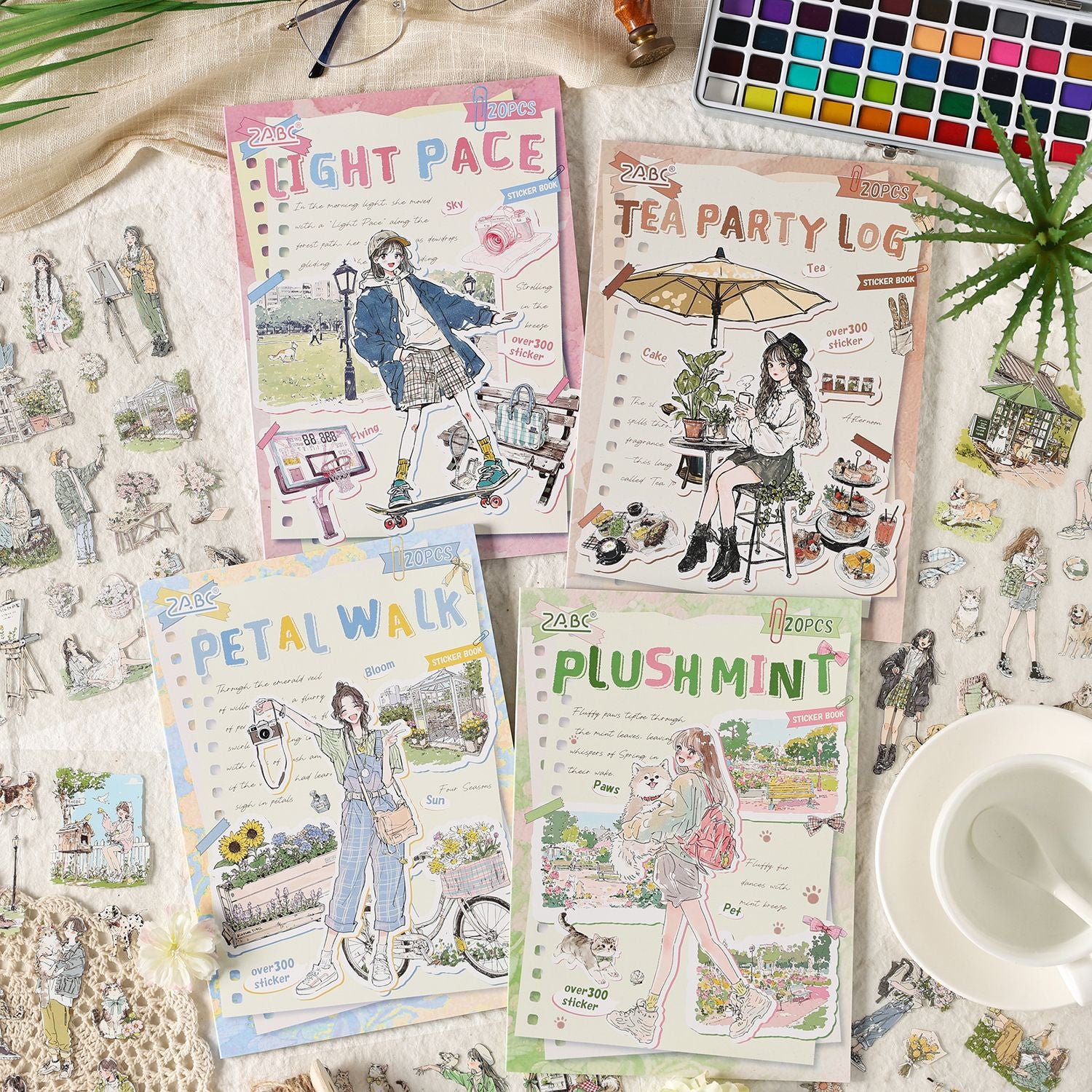 Comfortable Life Pre-cut PET Sticker Book