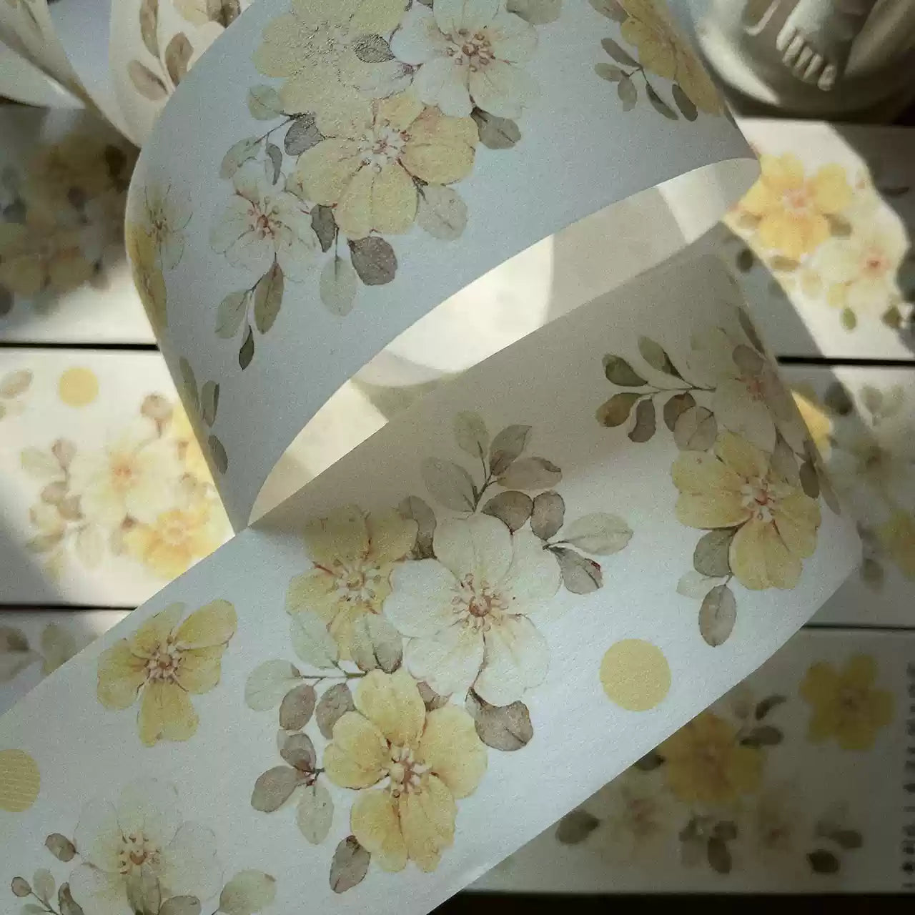 Small Yellow Flower Tape (5.5cm*120cm)