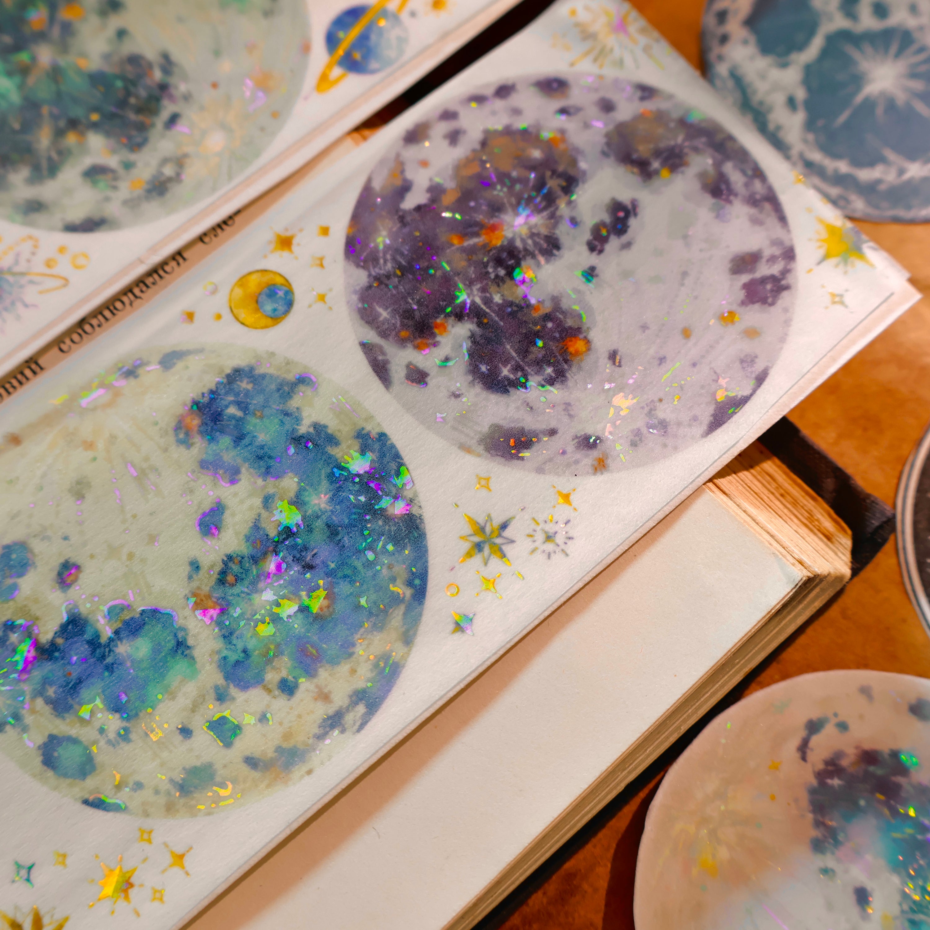 Mottled Moon PET Tape (6cm*120cm)