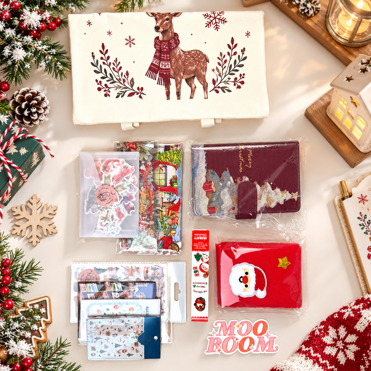 Christmas Journaling Mystery Box | Beginner Starter Set