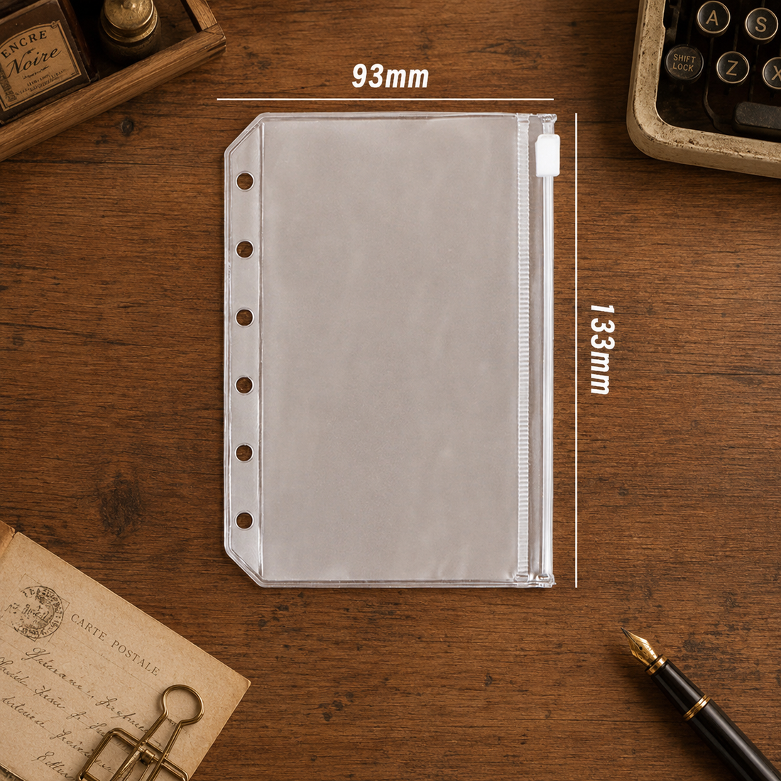 Loose-leaf Binder Zipper Bag