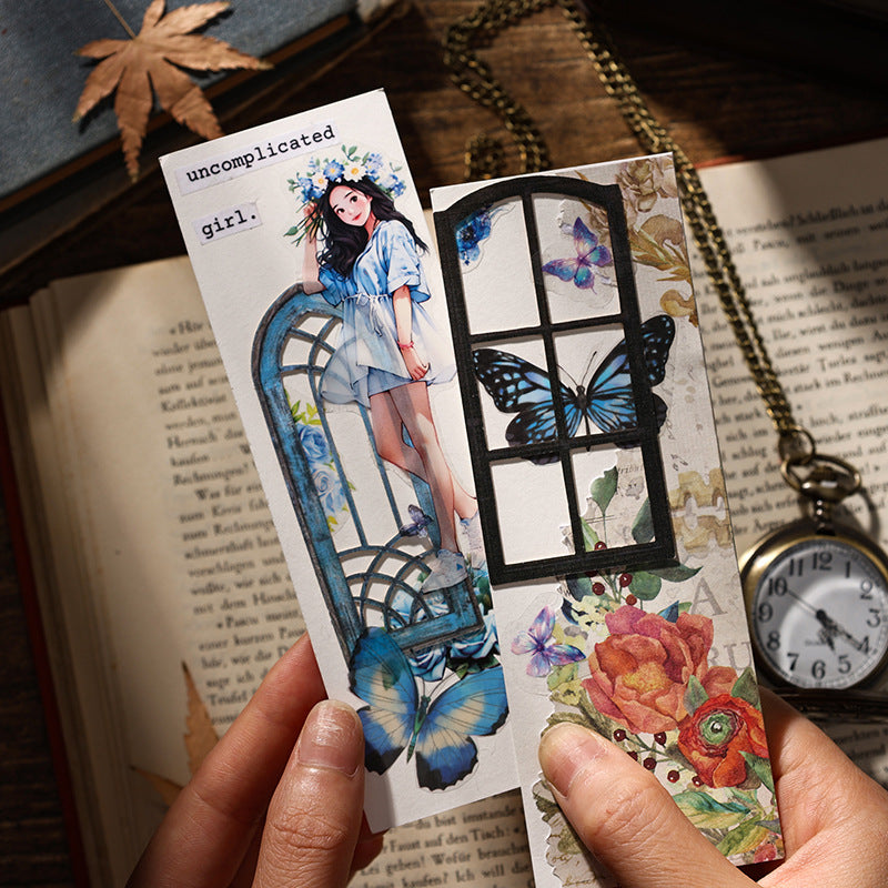 Elegant Carvings Windows Sticker