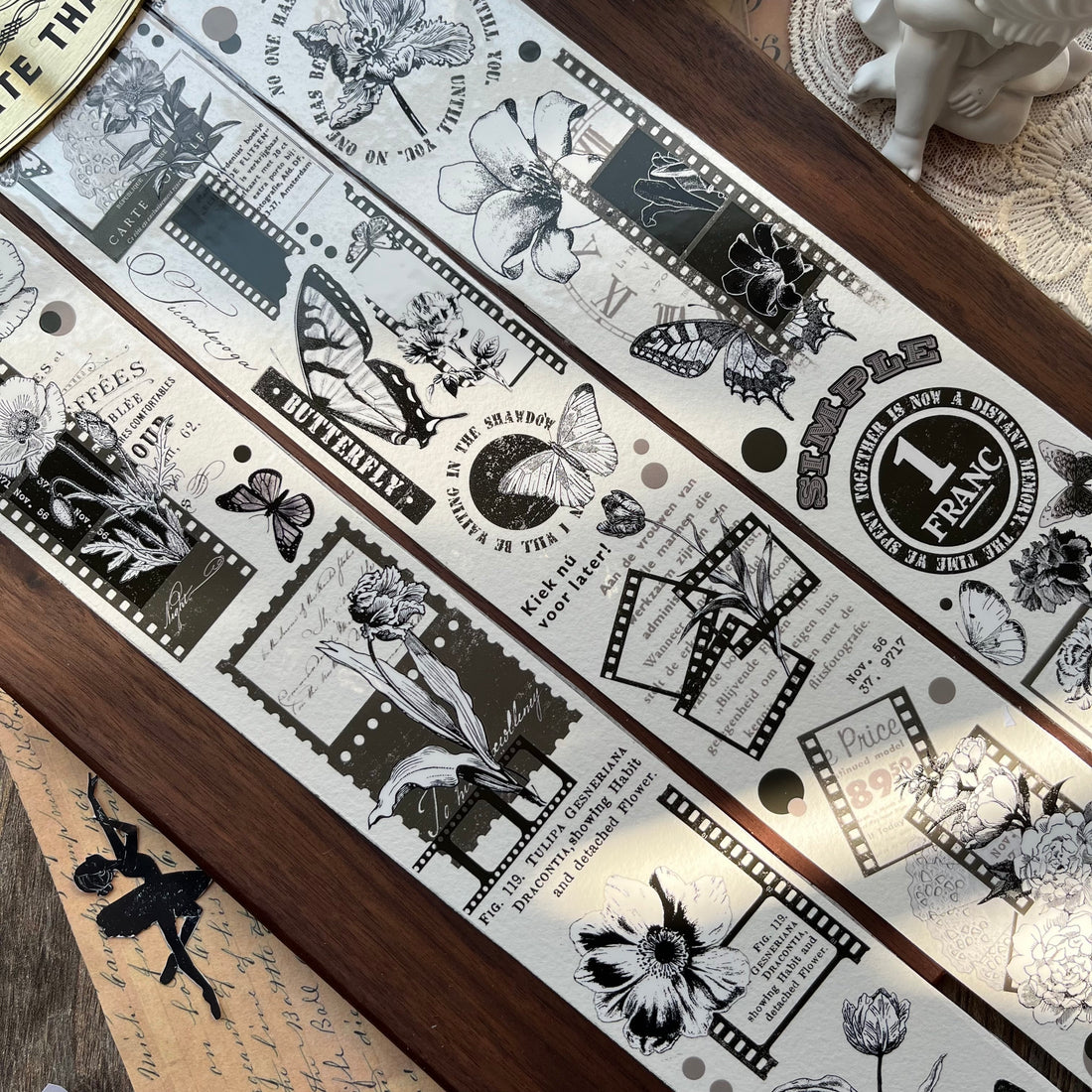 Film and Flowers Tape (5.5cm*100cm)