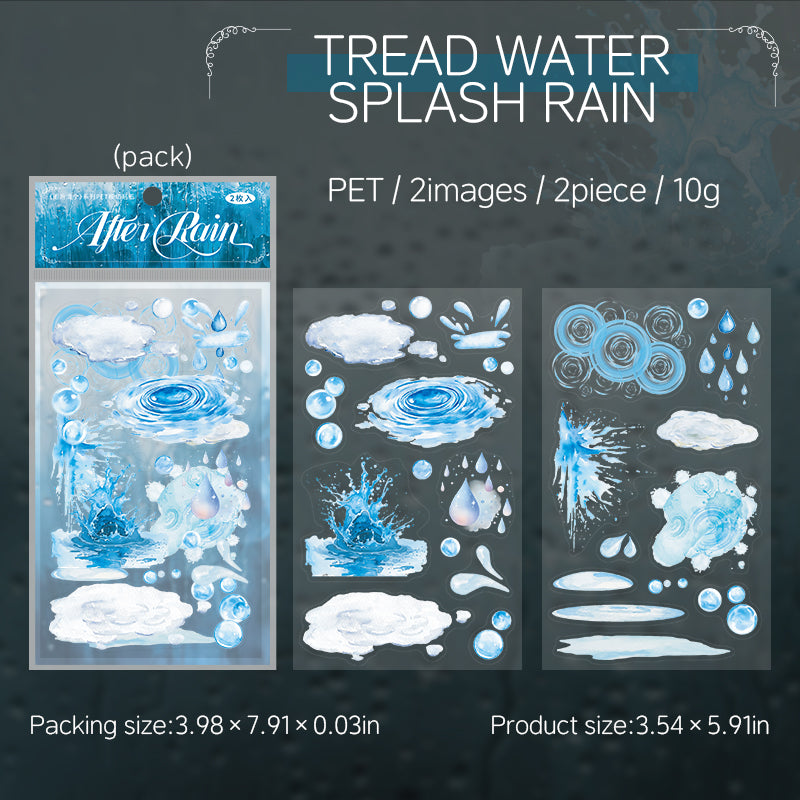 Qing Ning after the rain PET Sticker