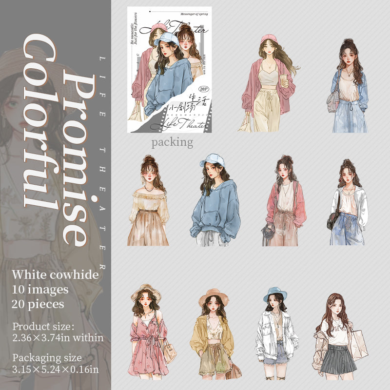 Life Theater Sticker