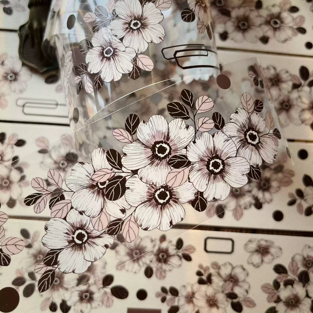 Ginger Camellia Flower Tape (5cm*100cm)