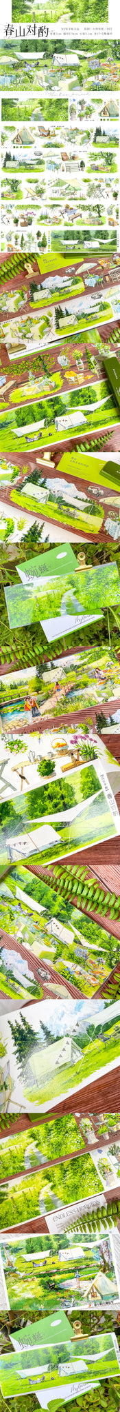 【NEW Studio】Forest Picnic PET Tape (7cm x 170cm)