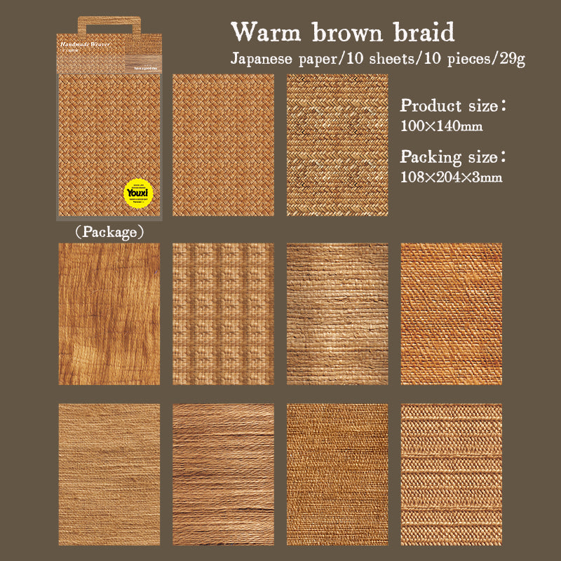 Hand-knitting artisan Washi Sticker