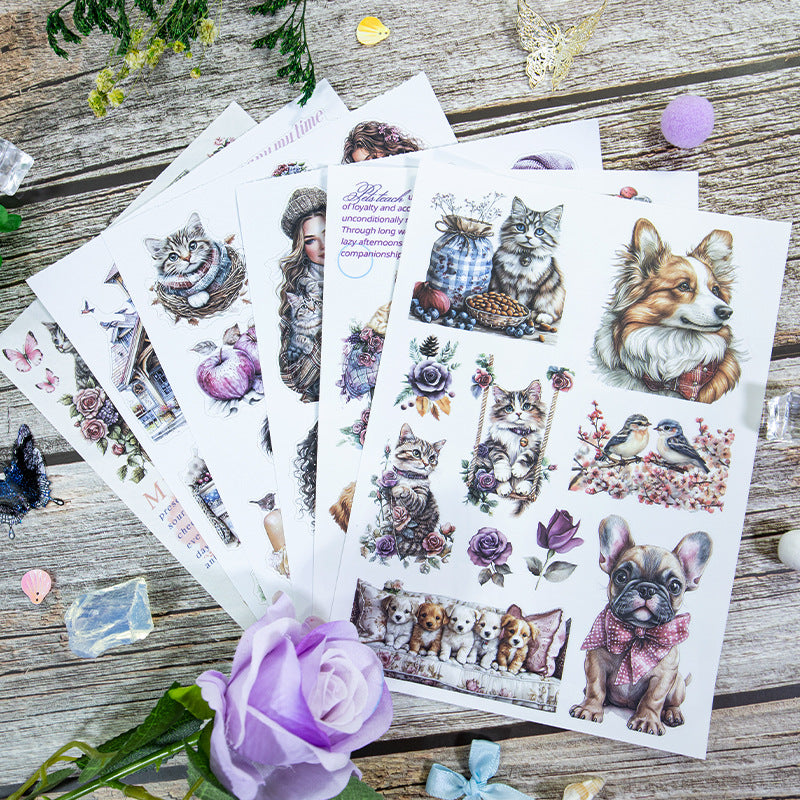 Vintage Sticker Book Vol.19