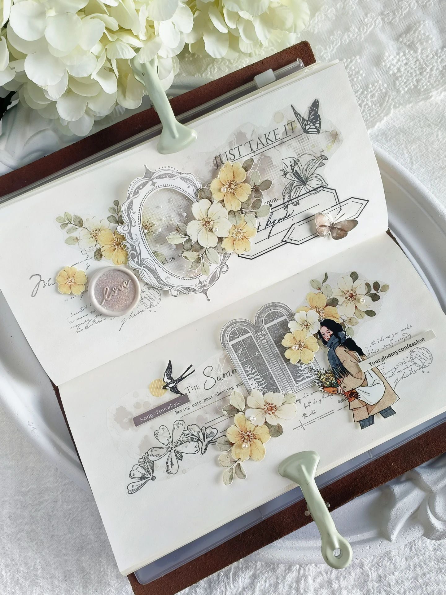 Small Yellow Flower Tape (5.5cm*120cm)